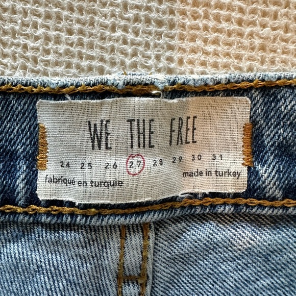 We The Free Woman’s Blue Denim Jeans - Picture 5 of 5